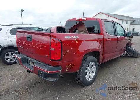 2021 Chevrolet Colorado 4Wd Short Box Lt z USA, uszkodzony, nr VIN 1GCGTCEN8M1169498